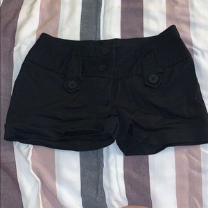 Black Size 0 Shorts